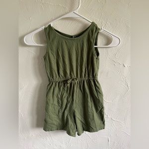 Old Navy Kids Olive Romper 5T
